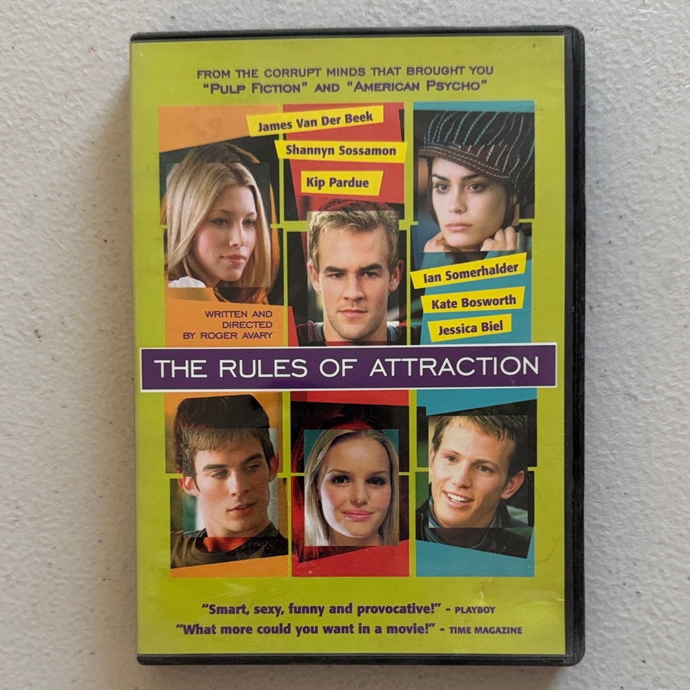 The Rules of Attraction DVD